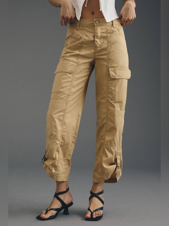 Sanctuary Pants - Anthropologie Sanctuary Cali Cargo Pants khaki Utility Pants NWT Size 2